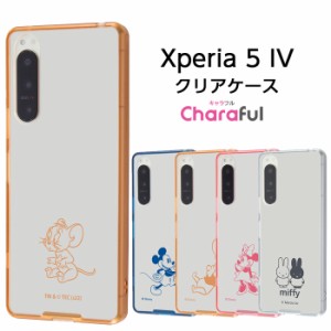 Xperia5IV ケース エクスペリア5 マークフォー マーク4 Xperia 5 iv マークiv ミッキー プーさん ミニー トムとジェリー ミッフィー クリ