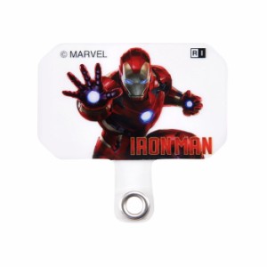 ストラップホルダー アイアンマン グッズ マーベル MARVEL スマホ ショルダー 全機種対応 ショルダーストラップ ストラップ ベルト 斜め