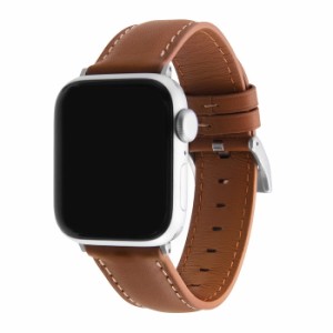 Apple Watch バンド 41mm 40mm アップルウォッチ 本革 レザー 交換ベルト ブラウン レザーバンド ビジネス レザーベルト 交換バンド レザ