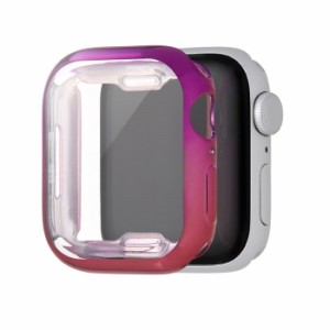 Apple Watch カバー 41mm 40mm アップルウォッチ ケース 一体型 Series8 Series7 SE アップルウォッチ用 保護ケース 全面保護 装着簡単 