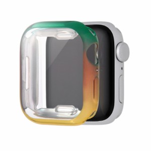 Apple Watch カバー 41mm 40mm アップルウォッチ ケース 一体型 Series8 Series7 SE アップルウォッチ用 保護ケース 全面保護 装着簡単 