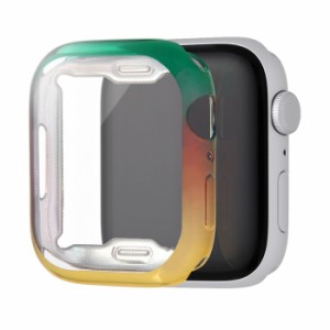 Apple Watch カバー 45mm 44mm アップルウォッチ ケース 一体型 Series8 Series7 SE アップルウォッチ用 保護ケース 全面保護 装着簡単 