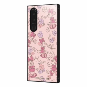 Xperia5III ケース ミニー 耐衝撃 衝撃吸収 ピンク お花 PINK Xperia 5 III 5III カバー ソフト ソフトケース ハード ハードケース スマ