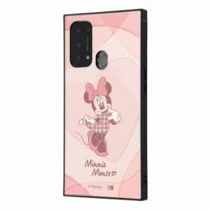 OPPO Reno5 A ケース ミニー 耐衝撃 衝撃吸収 ピンク ハート PINK オッポ Reno5A カバー ソフト ソフトケース ハード ハードケース スマ