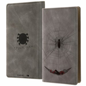 スパイダーマン ケース 手帳型 マーベル 汎用 多機種対応 全キャリア対応 手帳型 マーベルケース iPhone Galaxy AQUOS カバー カード収納