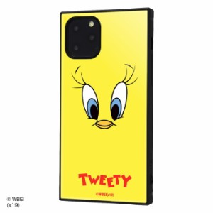 iPhone11 Pro トゥイーティー カバー ケース 耐衝撃 衝撃に強い 保護 傷に強い スクエア 四角 ハード ソフト クッション KAKU スマホケー