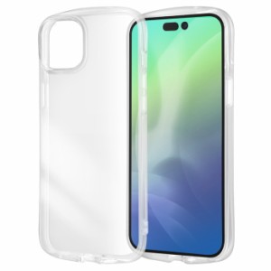 iPhone 15 Plus ケース クリア 耐衝撃 15Plus iPhone15Plus iPhone14Plus 14Plus クリアケース 透明 カバー ソフト ソフトケース スマホ