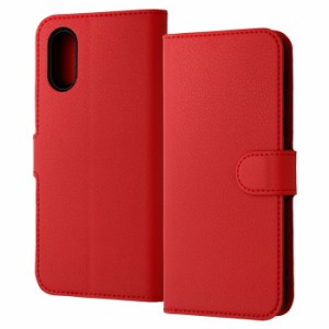 BASIO active2 SHG12 ケース 手帳型 シンプルスマホ6 active SHG09 BASIOactive レッド レザー シンプル カバー ソフト ハード スマホカ