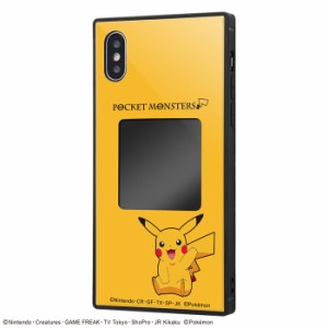 iPhoneXS iPhoneX iPhone XS X ポケモン カバー ケース 耐衝撃 衝撃に強い 保護 傷に強い スクエア ハード ソフト クッション アイフォン