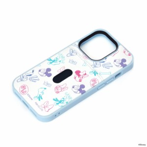 iPhone14Pro iPhone 14 Pro ケース カバー 耐衝撃 保護 PU レザー カードポケット カード収納  ストラップ ディズニー Disney ミッキー 