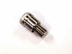 サスペンション 延長アダプター 1本 25mm オーリンズ用 シルバー