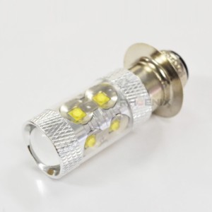 LED ヘッドライト バルブ PH7 T19L 50W 6000k 12V ホワイト 直流専用 バイク 二輪 高光度