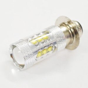 PH7 T19L 80W LED ヘッドライト TZM50R TZR50R 原付 直流車専用