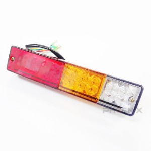 LED ウインカー テール ランプ 1個 DC12V 20連 ライト 汎用 小型車 特殊車両 牽引車 トレーラー カート フォークリフト 自動車 トラック