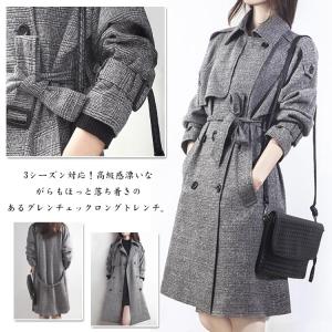 コーデの主役になれる スプリングコート トレンチコート レディース アウター コート トレンチ ロングコート ウエストベルト付きの通販はau Pay マーケット Santoreido 商品ロットナンバー