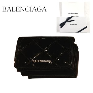 【送料無料】【新品■正規品■ギフト包装無料】BALENCIAGA バレンシアガ 三つ折りミニ財布　558208　レディース 女性 ギフト プレゼント 