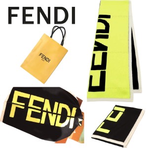 【ギフト包装無料】【新品■正規品■送料無料■直営店ラッピング】FENDI フェンディ メンズ リバーシブルウールマフラー FXS124 ショップ