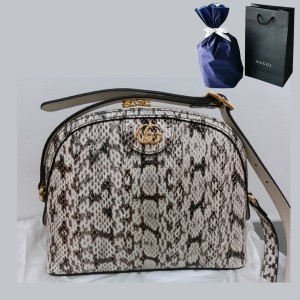 【新品■正規品■送料無料■ギフト包装無料】GUCCI◆グッチ パイソン柄 オフィディアGG ショルダーバッグ 499621 L000G 9535　レディース