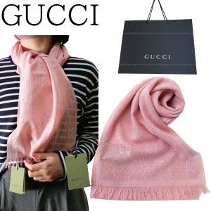 【新品■正規品■送料無料■ギフト包装無料】GUCCI グッチ　ピンク ストール　640680 3GG01 5800　 就職 入学 成人 箱付き ギフト プレゼ