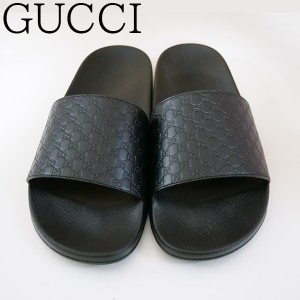 【新品■正規品■送料無料■ギフト包装無料】GUCCI◆グッチ メンズ ラバー スライドサンダル 567115 BMJ00 1000 ギフト プレゼント 誕生