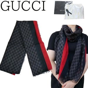 【新品■正規品■送料無料■ギフト包装無料】GUCCI◆グッチ　心もあったまる メンズ上品 GGウェブ ウール ストール 497915 4G200 1074 就