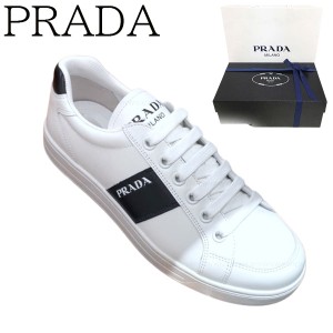 【新品■正規品■送料無料■ギフト包装無料】PRADA プラダ バイカラー レザースニーカー 大人のスニーカー 2EG391 3ON8 F096437 メンズ　