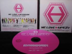 【ＣＤ】WE LOVE・ヘキサゴン／ヘキサゴンオールスターズ ※ケースに傷アリ