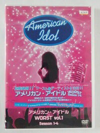 【DVD】アメリカン・アイドル WORST vol.1 (背表紙日焼けあり) (日本語吹替なし)