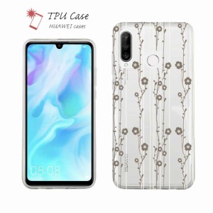 Huawei P30 lite ソフトケース 花柄 クリアケース スマホケース TPU Huawei P30 Pro ケース HUAWEI Mate 20 Pro Huawei nova3 Huawei P20