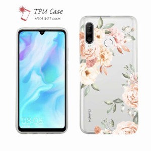 Huawei P30 lite ソフトケース 花柄 クリアケース スマホケース TPU Huawei P30 Pro ケース HUAWEI Mate 20 Pro Huawei nova3 Huawei P20