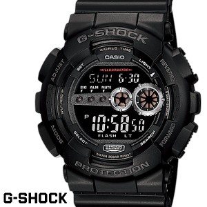 CASIO G-SHOCK ジーショック メンズ 腕時計  GD-100-1BJF ブラック LEDバックライト