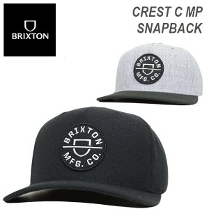 BRIXTON ブリクストン CREST C MP SNAPBACK 10650 11001 キャップ 帽子 メンズ レディース おしゃれ コットン ウール