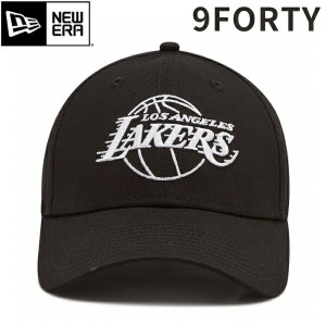 NEW ERA ニューエラ NBA Essential Outline Los Angels Lakers 9FORTY 940 レイカーズ キャップ 帽子 大きいサイズ ブランド 深め おしゃ