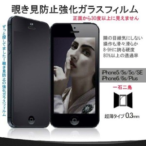 iPhoneXS Max XR XS X 8 7 6 Plus SE 5s 強化ガラス ガラスフィルム 覗き見防止 プライバシー アイフォン アイホン 液晶保護フィルム