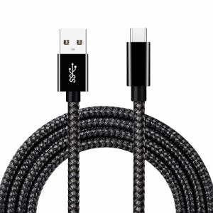 長い 充電ケーブル 3m USB C ケーブル usb 3.2対応 3A 超高速充電 USB-A & USB-C ケーブル データ転送 断線防止 高耐久ナイロン タイプc 