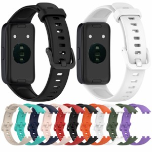 HUAWEI Band 8 バンド  シリコン huawei band8 ベルト リストバンド交換 バンド8 柔らか ウォッチ 腕時計 ウェアラブル