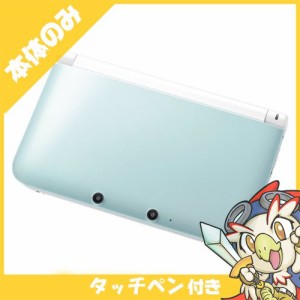 3DS LL ミントXホワイト 本体のみ タッチペン付き【中古】