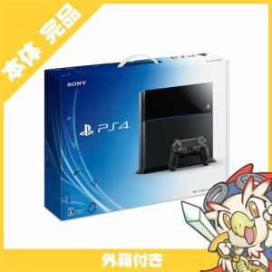 PS4 プレステ4 プレイステーション4 ジェット・ブラック 500GB (CUH-1000AB01) 本体 完品 外箱付き【中古】