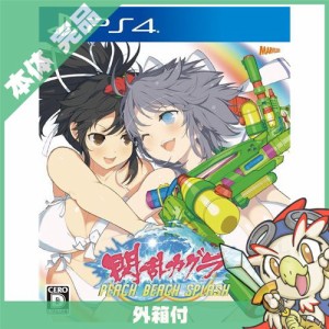 PS4 プレステ4 閃乱カグラ PEACH BEACH SPLASH ソフト ケースあり PlayStation4 SONY ソニー【中古】