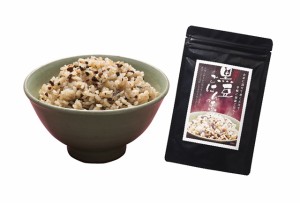 黒豆ごはんの素120g・混ぜて炊くだけカンタン美味しい【宇治川製茶店】