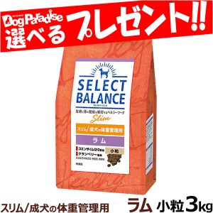 【順次、成分・給与量変更】【店内全品送料無料】セレクトバランス スリム ラム小粒3kg 