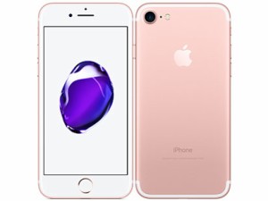 【中古美品】SIMフリー iPhone7 32GB ローズゴールド 送料無料 Apple スマートフォン アップル アイフォン 即日発送 Aランク