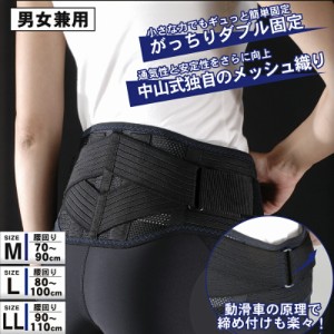 日本製 腰痛ベルト コルセット 送料無料 [中山式　ボディフレーム腰用ハード] 腰 サポーター 