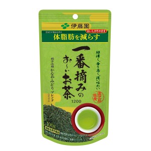 伊藤園 一番摘みのお〜いお茶 1200 茶葉 100g 【3袋以上送料無料】 別途送料地域あり 機能性表示食品 緑茶