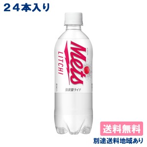 【キリン】メッツ ライチ PET 480ml x 24本 【送料無料】【別途送料地域あり】炭酸飲料 強炭酸 ソーダ 無果汁