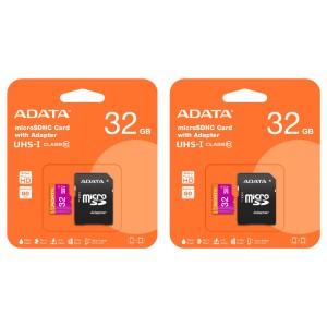 A-DATA永久保証32GB【microSDHCカードAUSDH32GUICL10-RA1 x2枚セット】Class10・アダプタ付