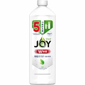 P&G ジョイ W除菌 食器用洗剤 緑茶 詰め替え 670ml