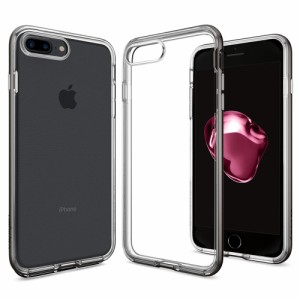 iPhone7 plus ケース ネオハイブリッド クリスタル ガンメタル spigen Neo Hybrid Crystal Gunmetal 043CS20539 /在庫有り/ アイフォン7