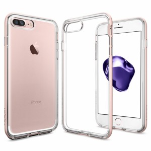 iPhone7 plus ケース ネオハイブリッド クリスタル ローズ ゴールド spigen Neo Hybrid Crystal Rose Gold 043CS20542 /在庫有り/ アイフ