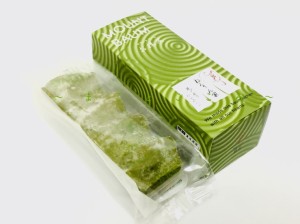 ギフト 母の日 銀座 ねんりん家 マウントバーム お抹茶 1本入 お菓子 東京お土産 スイーツ お土産袋付き